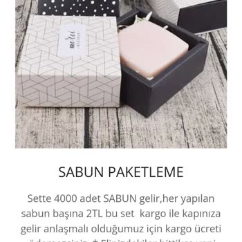 Evde Ekişi Paketleme Evde Ürün Paketleme İşlemleri İle İlgili Şikayet