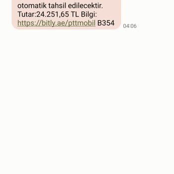 PTT Kargo PTT Sahte Kargo Mesajı