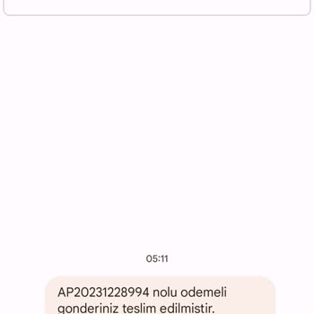 HRAHIMEMTAL (SMS) Şüpheli Kargo Mesajı Ve Haksız Ücret Talebi