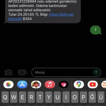 PTT Kargo Sahte Kargo Bildirimi Mağduriyeti