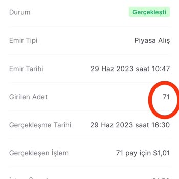 Midas Adet Sayım Kendi Kendine Düştü