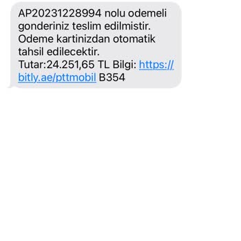 Hrahımemtal (SMS) İzinsiz Ödeme Tahsilatı