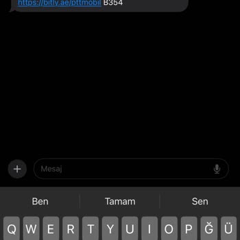 HRAHIMEMTAL (SMS) PTT Sahte Kargo Mesajı!
