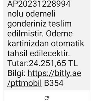 Hrahımemtal (SMS) Kargo Mesajı Mağduriyeti!
