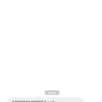 PTT Kargo Aracılığı İle Bana Gönderildiği Söylenen Kargo Mesajı.