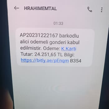 Hrahımemtal (SMS) Gece Gece Tüm Herkese Atılan Mesaj