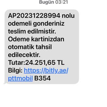 Hrahımemtal (SMS) Gece Gelen Şüpheli Kart Çekim Mesajı!