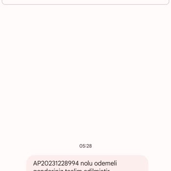 PTT Kargo Şüpheli Kargo SMS Si Ve İptal Talebi