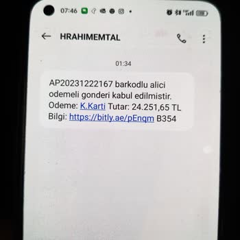 HRAHIMEMTAL (SMS) Bilgim Dışında Usulsüz İşlem Yapılması