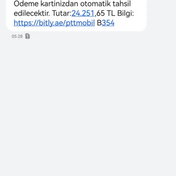 PTT Kargo Şüpheli Kargo Mesajı Ve İstenmeyen Ücret Talebi