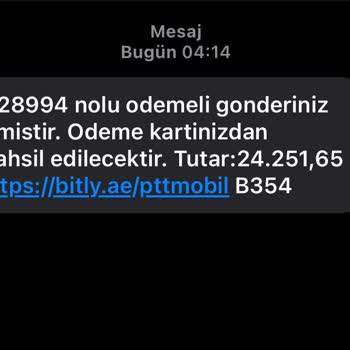 PTT Kargo Yanlış Tahsilat Şaşkınlığı!