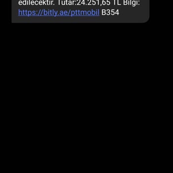 PTT Kargo Sahte Mesaj Yoluyla Ödeme Talebi
