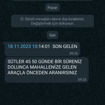 Gaziantep Büyükşehir Belediyesi Süt Yardımının Geç Yapılması