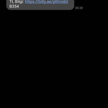 PTT Kargo PTT Sahte Mesaj