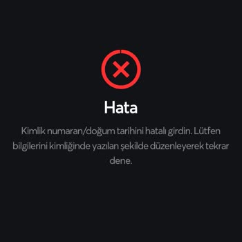 Papara Doğru Kimlik Numarası Ve Doğum Tarihini Kabul Etmiyor