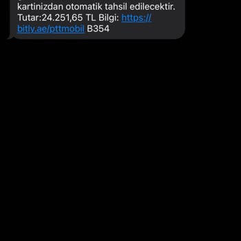 PTT Kargo Sahte Mesaj Ve Ödeme
