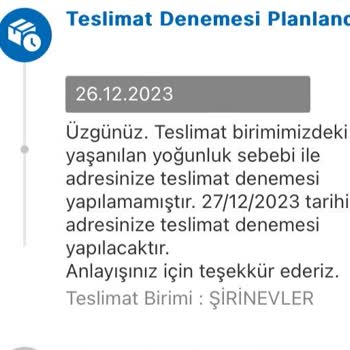 MNG Kargo Şirinevler Şubesi Dağıtım Yapmıyor