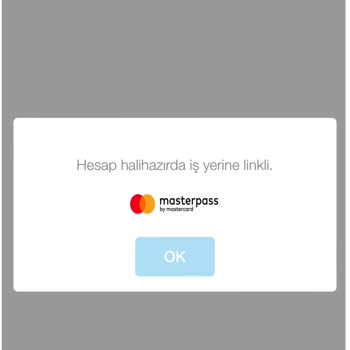 Masterpass Hesap Başka Karta Linkli Hatası