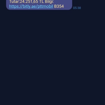 PTT Kargo PTT Sahte Kargo Mesajı