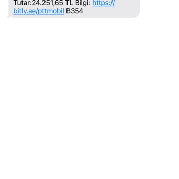 PTT Kargo Mesaj Geldi Ama Bana Ait Değil İşlem