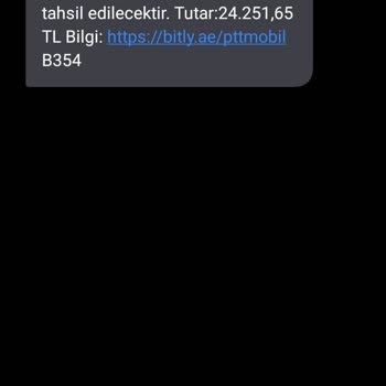 SMS Yoluyla Gelen Sahte PTT Kargo Mesajı