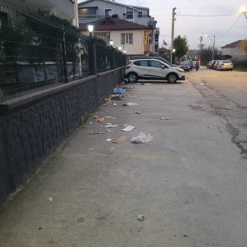 Kartepe Dumlupınar File Market Çöpleri