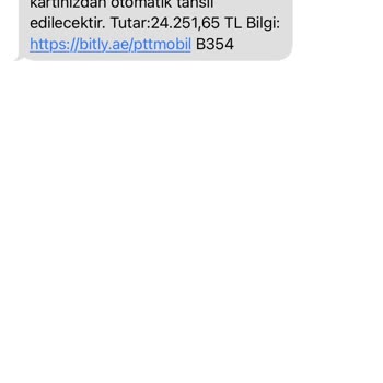 PTT Kargo Anlamsız Mesaj Mağduriyeti!