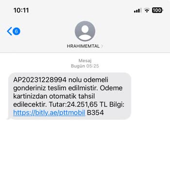 PTT Kargo Bıktık Artık, Kim Yolluyor Bu Mesajları!