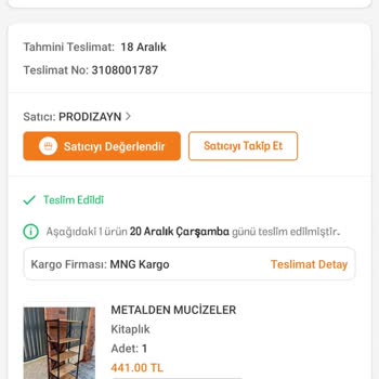 MNG Kargo Teslim Edilmeyen Kargo