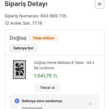 Doğtaş Battı Herhalde, Cevap Yok