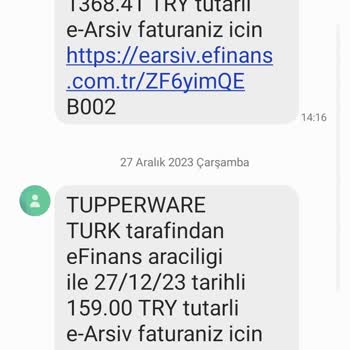 Tupperware Bilgim Dışında Adıma Adıma Hesap Açılmış