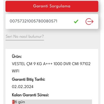Vestel Çamaşır Makinesinde Yaşadığımız Sorunlar