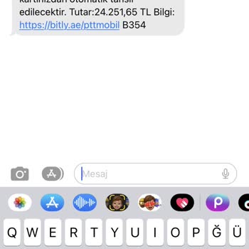 Hrahımemtal (SMS) PTT Sahte Mesaj