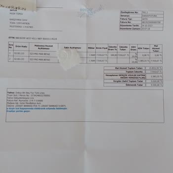 Reeder Cihazımı Teslim Etmiyor