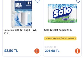 Carrefour SA Online Siparişte Stok Sorunu Olan Düzce Şube!