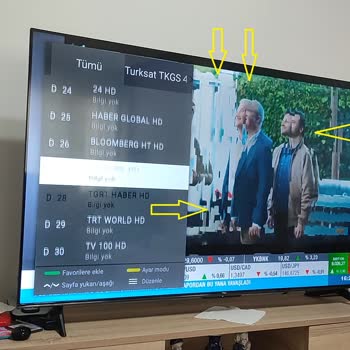 TCL Televizyon TCL 58P633 635 4K Google TV Kanal Geçişlerinde Bozulma Sorunu