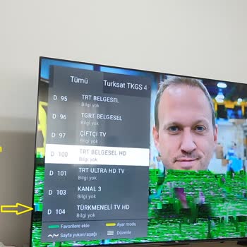 TCL Televizyon TCL 58P633 635 4K Google TV Kanal Geçişlerinde Bozulma Sorunu