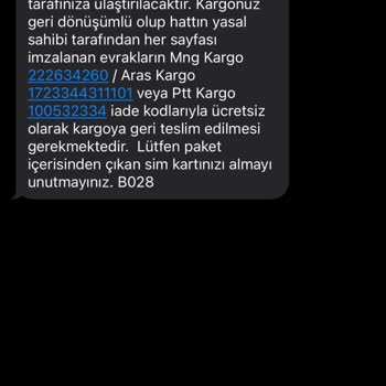Vodafone Yeni Kart Başvuru