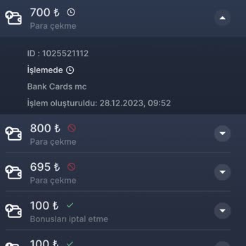 7Slots Para Çekme Problemi