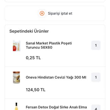 Migros Sanal Marketten Aldığım Ürünü Ürün Yok Diyerek İptal Etmeleri!