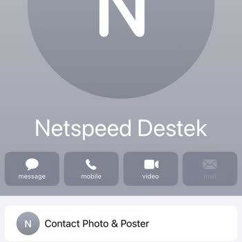 Netspeed Müşteri Hizmetlerine Ulaşılamıyor.