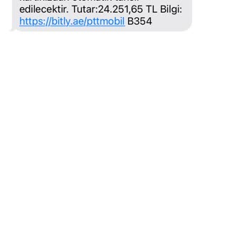 PTT Kargo PTT Sahte Mesaj