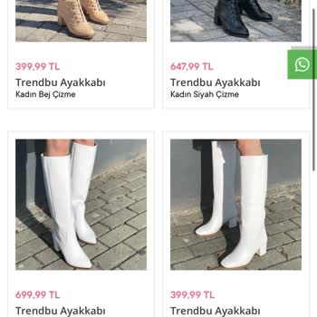 TrendBu Ayakkabı (trendbushoes.com) Yanıltıcı Fiyat Ve Kötü Müşteri Hizmetleri