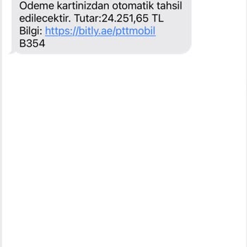 PTT Kargo İstenmeyen Kargo Mesajı Ve Yanıltıcı Tahsilat