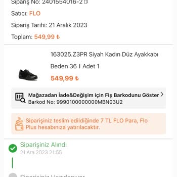 FLO Ayakkabı FLO Müşteri Hizmetleri Kalitesizliği