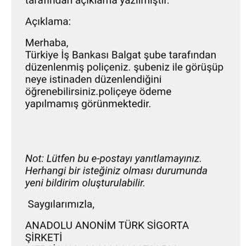 İş Bankası Banka Ve Sigorta Şirketi Arasında İletişim Sorunları