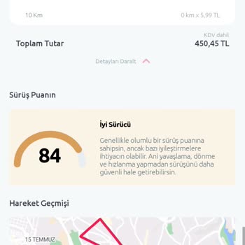 QNB Sigorta Ve Tiktak İle 9.5KM 450TL