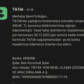 QNB Sigorta Ve Tiktak İle 9.5KM 450TL