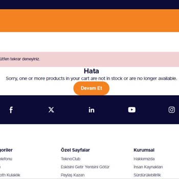 Teknosa İndirim Politikası & Stokta Yok Oyununa Düşmeyin!