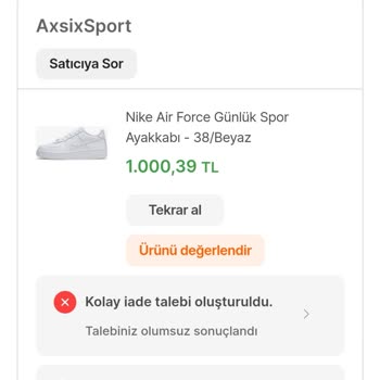 Hepsiburada Ürün Kalitesi Ve Hizmetten Düş Kırıklığı